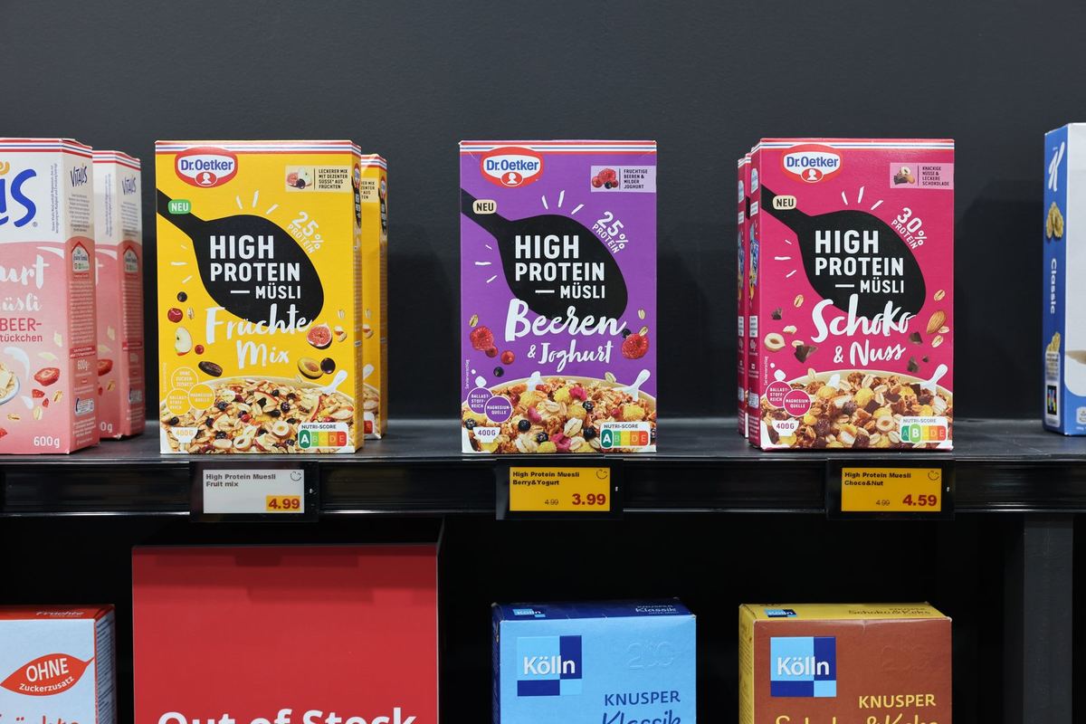 Lobby shop met e-labels